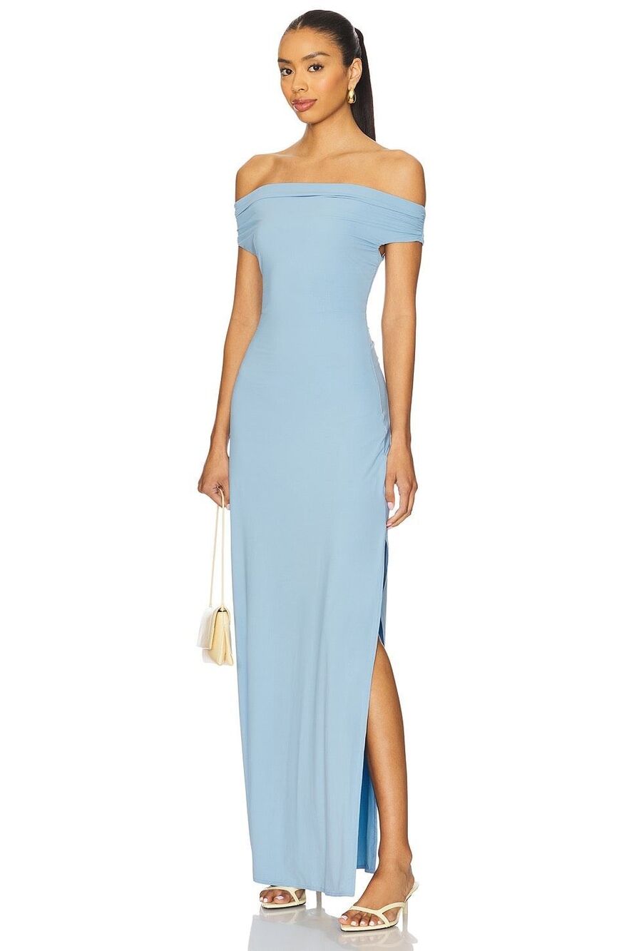 Bond Eye Nixi Maxi Dress in Airy Blue Bare Size M/L $290